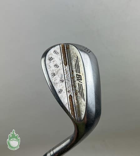 Used RH Titleist Vokey SM10 Wedge Works 58* K+ Grind Wedge Steel Golf Club