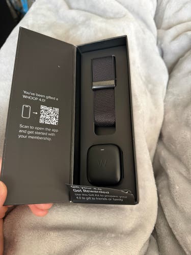 Whoop 4.0 Band, Charger, and hardware