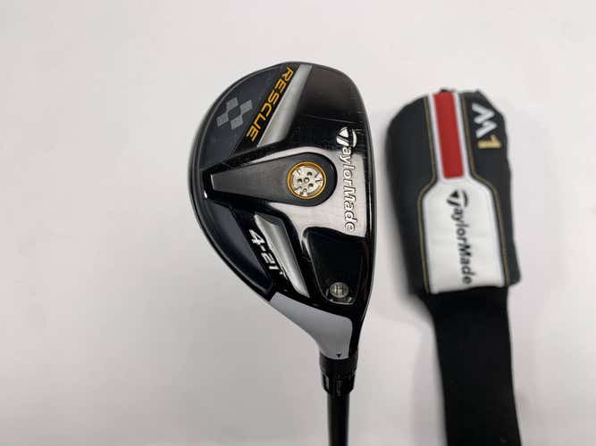 TaylorMade Rescue 11 4 Hybrid 21* Aldila RIP 65g Stiff Graphite Mens RH HC