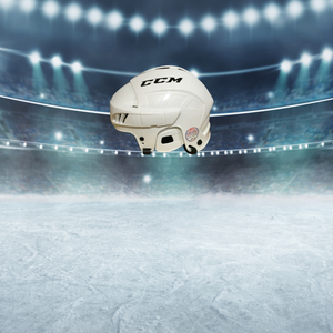 CCM FitLite 40 White Medium Helmet