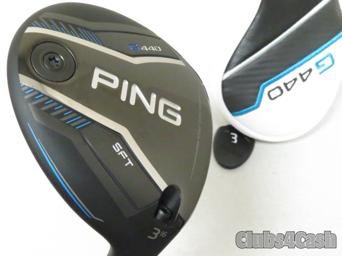 PING G440 SFT Fairway 16°  3 Wood Alta CB 65 Blue Regular Flex +Cover ... MINT