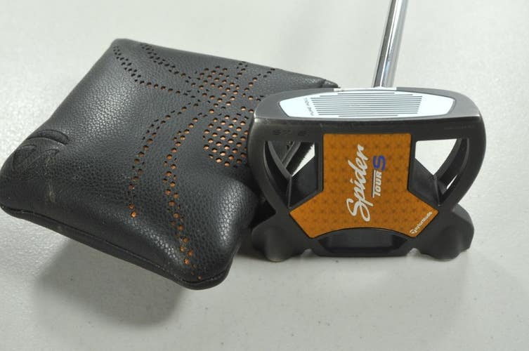 TaylorMade Spider Tour S Black Broomstick 46" Putter RH Steel with Cover #212420