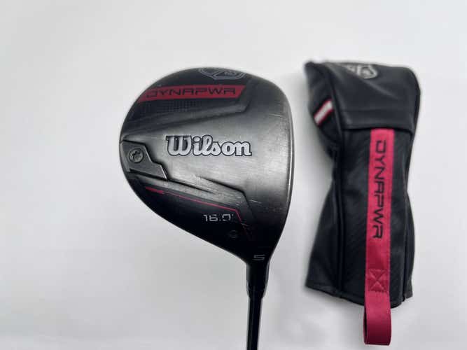 Wilson Dynapwr 5 Fairway Wood 18* HZRDUS RDX Smoke 5.5 60g Regular Mens RH HC