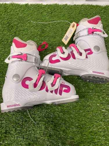 Mondo 19 & 19.5 Kid's Rossignol Comp J3 All Mountain Ski Boots (Used)