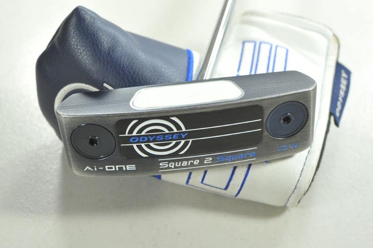 Odyssey Ai-ONE Square 2 Square Double Wide 34" Putter Right Steel # 213147