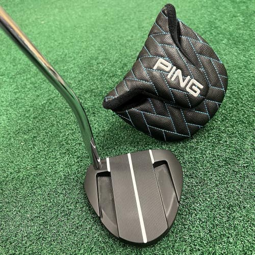 PING KETSCH G Mallet Putter Men's Right Hand Straight Steel Shaft 35" w/HC