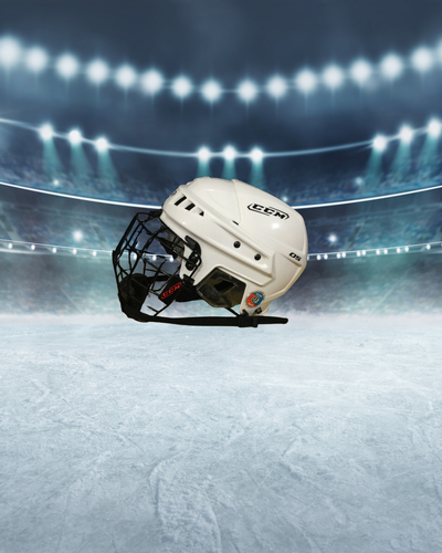 CCM Vector V05 White Large Helmet