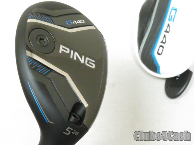 PING G440 Hybrid 26°  5H Mitsubishi Tensei 1K Black 85 Stiff +Cover .. Shop Wear