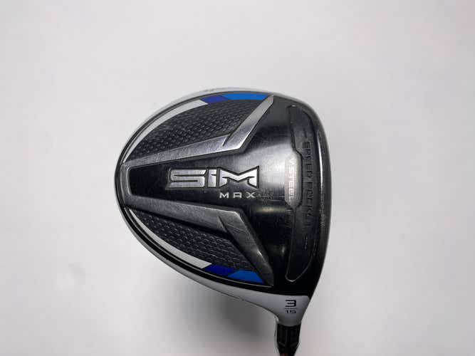 TaylorMade SIM MAX 3 Fairway Wood 15* C6 Series 70g Senior RH