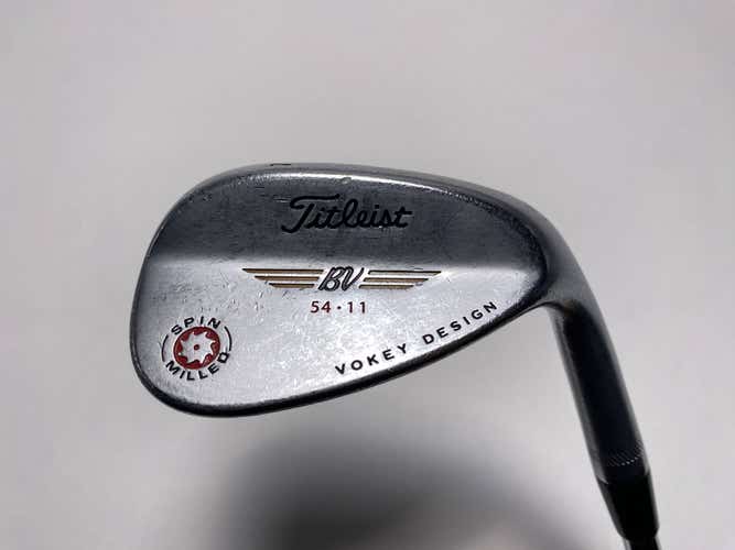 Titleist Vokey Spin Milled Chrome 2009 Sand Wedge SW 54* 11 Bounce Wedge RH