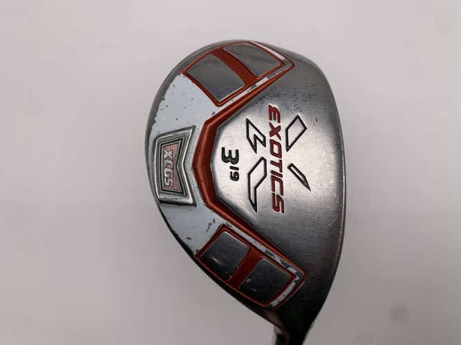 Tour Edge Exotics XCG5 3 Hybrid 19* Fujikura Blur Exotics 75g Stiff RH