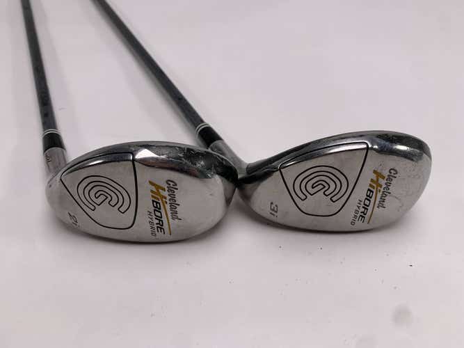 Cleveland Hibore 2 & 3 Hybrid Set 19* 22* 85g Stiff Graphite Mens RH