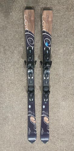 Women's Atomic Cloud 7 146 cm Skis With Bindings (Used)