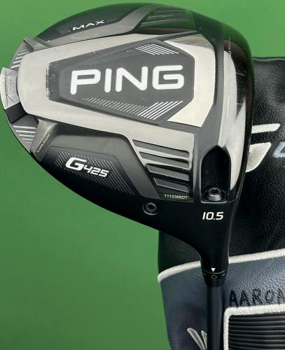 PING G425 MAX Driver 10.5* Right Hand Graphite Alta CB 55 Regular Flex w/ Cover