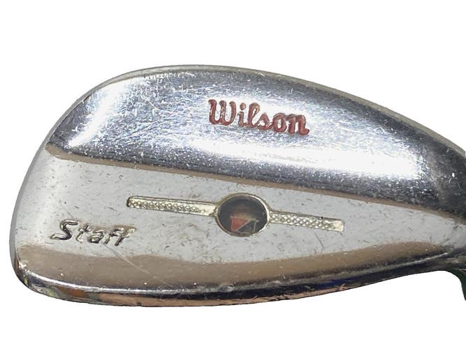 Wilson Staff Button Back Fluid Feel Sand Wedge 55 RH Stiff Steel 35" Nice Grip