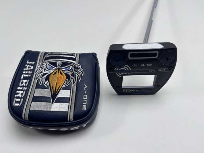 Odyssey Ai-One Square 2 Square Cruiser Jailbird Putter 38" Mens RH HC
