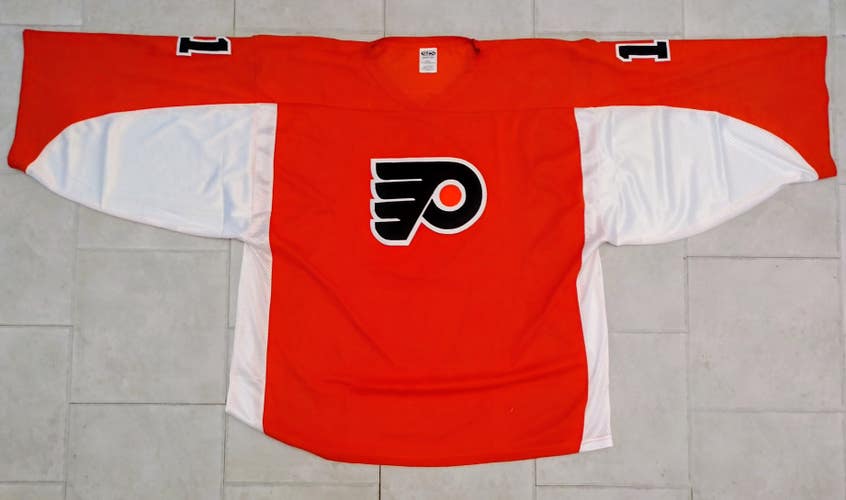 H7100G Flyers Style Hockey Goalie Jersey 4XL - Numbered-New
