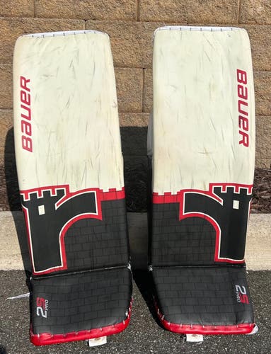 XL Bauer Supreme 2S Pro Goalie Leg Pads (Used)