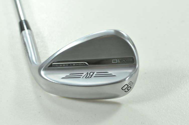 Titleist Vokey SM10 Tour Chrome 60*-12D Wedge Right BV Wedge Flex Steel # 213120