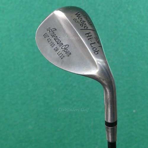 American Open Third Wedge 60 LW Lob Wedge RTS Prestige Graphite Wedge