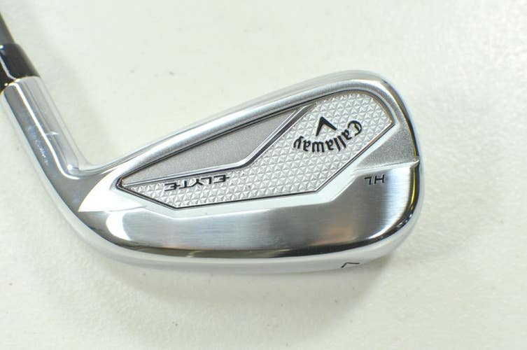 Callaway Elyte HL Single 7 Iron Senior Flex Right Vanquish R2 Steel # 213132