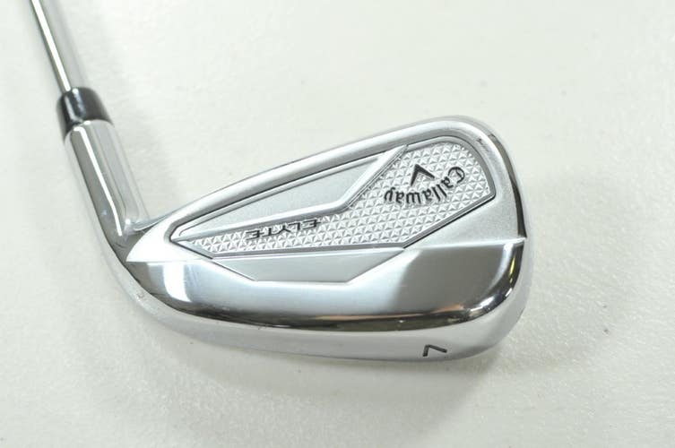 Callaway Elyte Single 7 Iron Stiff Flex Right Vector 90g Steel # 213129