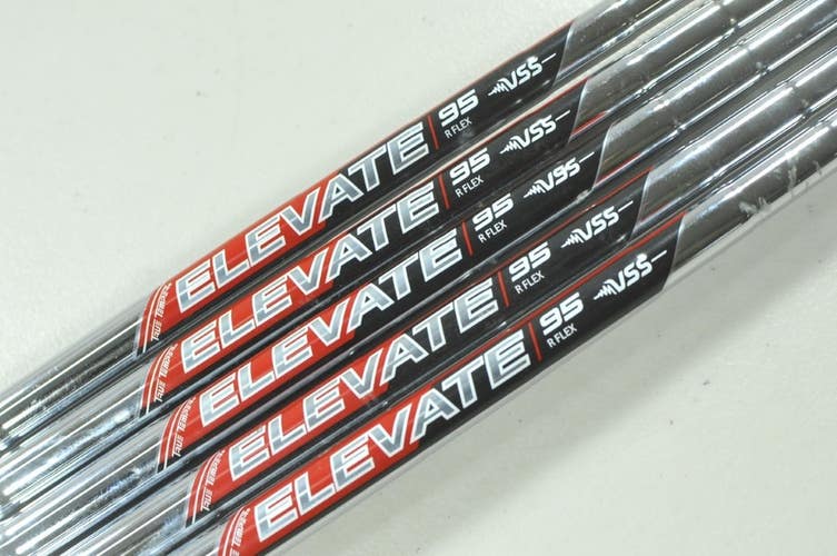 True Temper Elevate 95g Regular Flex VSS 5pc Iron Shaft Set .370 Steel  # 213036