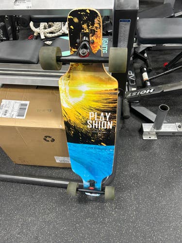 Used PLAY SHION LONGBOARD Longboard Royal Blue 8" 11337-S000480722