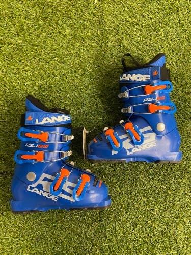 Mondo 19 & 19.5 Kid's Lange RSJ 60 All Mountain Ski Boots (Used)