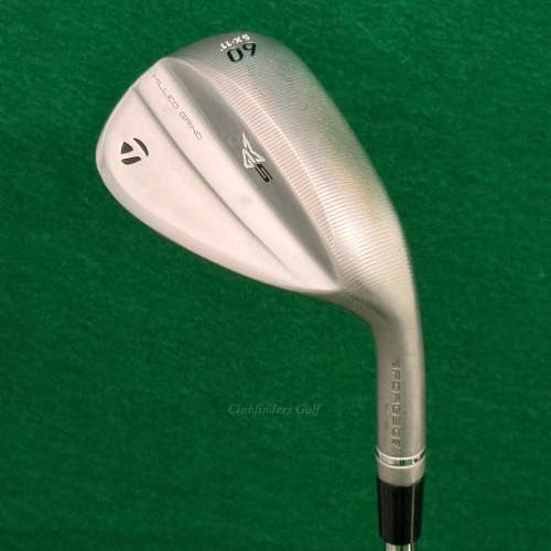 TaylorMade Milled Grind 5 MG5 Chrome 60-SX11 60 Lob Wedge DG 115 TI Wedge Flex