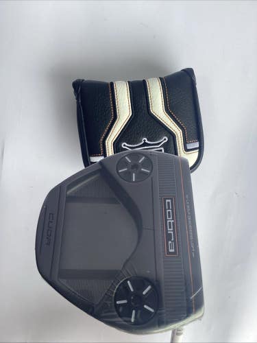 Cobra Cuda Mallet Putter With KBS CT Tour 120 Steel Shaft 34Inches NEW