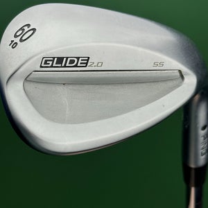 PNG Glide 2.0 Chrome Lob LW Wedge 60-10* AWT 2.0 Wedge Flex Black Dot (+.5")