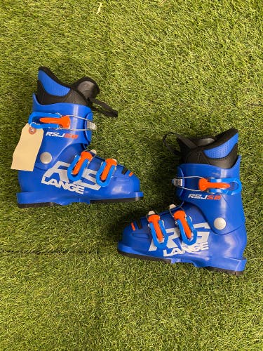 Mondo 18 & 18.5 Kid's Lange RSJ 50 All Mountain Ski Boots (Used)