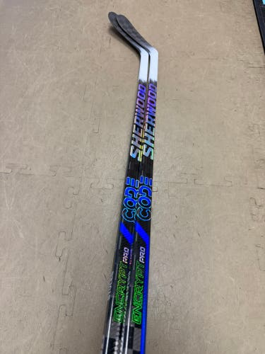 Intermediate Sher-Wood CODE Encrypt Pro Left Hand Hockey Stick PP28 65 Flex (New) - 2 pack