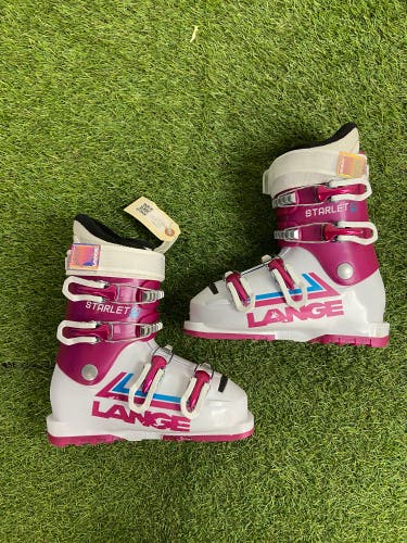 Mondo 22 & 22.5 Lange Starlet 60 Ski Boots (Used)