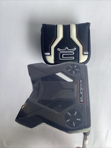 Cobra Agera Al Mid Length Putter 41 With KBS CT Tour Steel Shaft