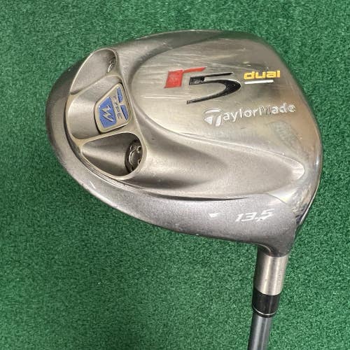 TaylorMade R5 Dual Driver 13.5 Titanium Type W Flex L MAS2 50 Grams Ladies RH