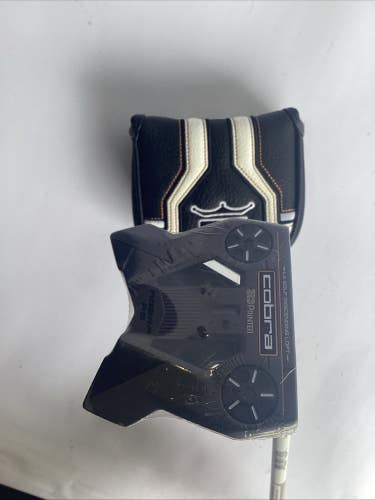 Cobra Agera RS Mallet Putter With KBS CT Tour Steel Shaft 34 Inches NEW