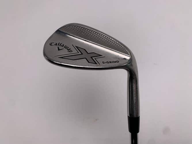 Callaway X-Series Chrome Gap Wedge GW 52* 10 Bounce S-Grind Wedge RH