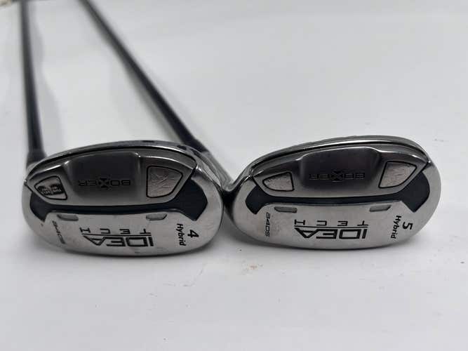 Adams Idea Tech A4 OS 4 & 5 Hybrid Set 22* 25* Tour AD YSQ-HL 60g Senior RH