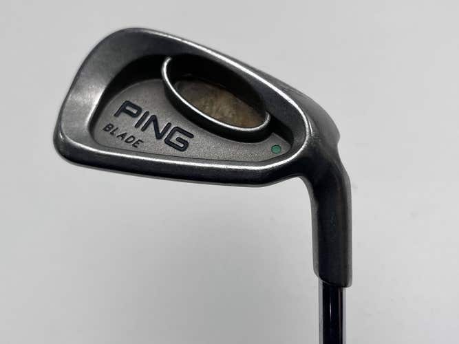 Ping i3 Blade Single 9 Iron Green Dot Cushin Z-Z65 Stiff Steel Mens RH