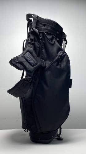 Sun Mountain Junior Stand Bag Black 3-Way Divide Dual Strap Golf Bag - 31" Tall