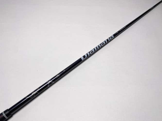 Mitsubishi Chemical Diamana Black T+ 60g Stiff Driver Shaft 44.25"-TaylorMade