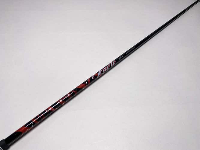 Mitsubishi Chemical Kai'li Red 60g Extra Stiff Driver Shaft 44.25"-TaylorMade