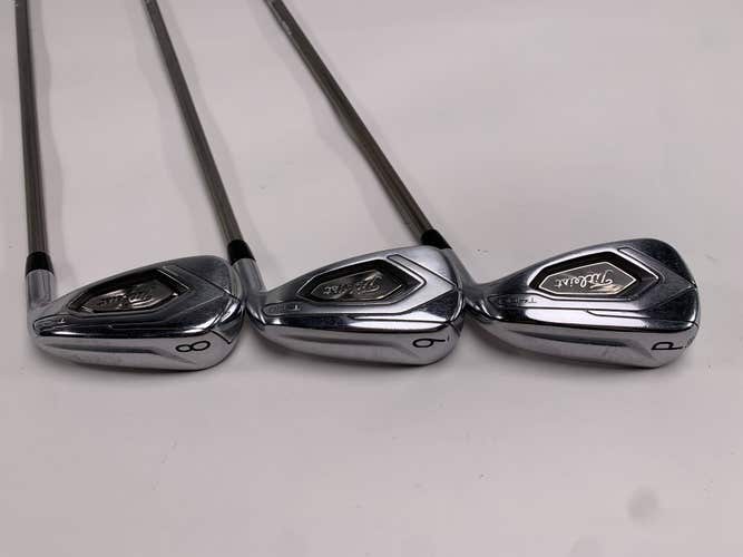 Titleist T400 Iron Set 8-PW UST Mamiya Recoil ESX 450 F1 Ladies RH