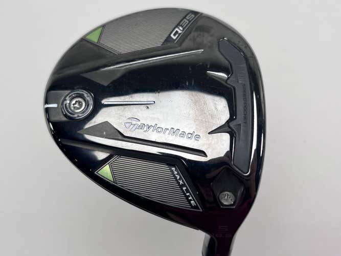 TaylorMade Qi35 Max Lite 5 Fairway Wood 18.5* Vanquish 4 R2 Senior RH