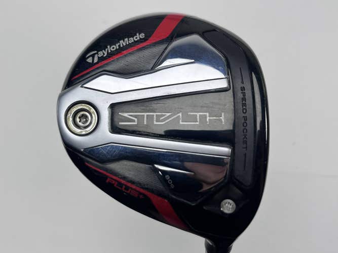 TaylorMade Stealth Plus 3 Fairway Wood 15* HZRDUS RDX Smoke Red 6.0 75g Stiff RH