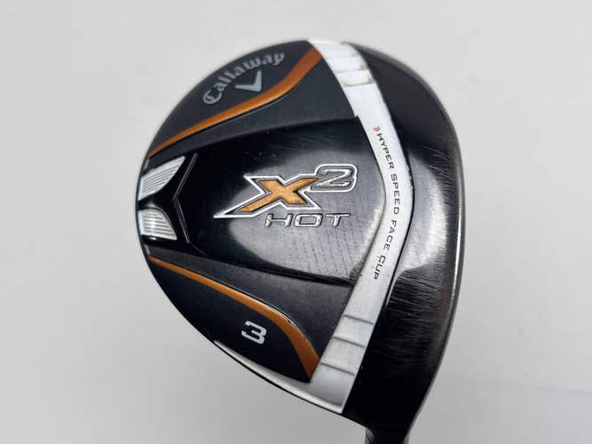 Callaway X2 Hot 3 Fairway Wood 15* Aldila Tour ATX 55g Senior Graphite Mens RH