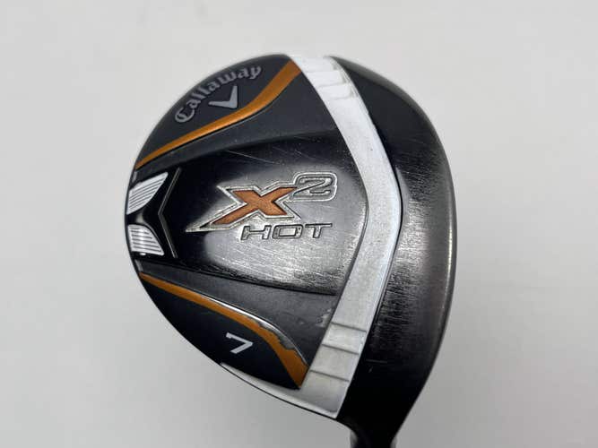 Callaway X2 Hot 7 Fairway Wood 21* Aldila Tour ATX 55g Senior Graphite Mens RH