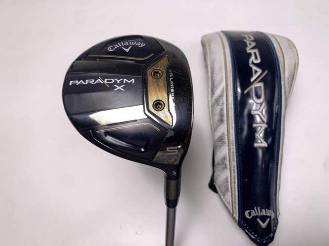 Callaway Paradym X 5 Fairway Wood 18* Aldila Ascent 40g Senior RH HC